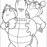 Tartaruga e Gambá