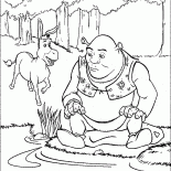 Shrek nos pântanos