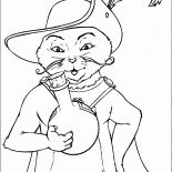 Gato nas botas e poção