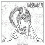 Melman a girafa