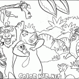 Gloria com um lêmure