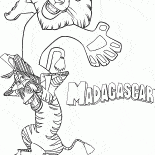 Marty e leão engraçado