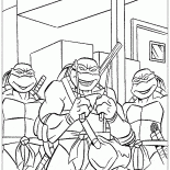 Teenage Mutant Ninja Turtles em uma missão