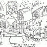 Cidade no interior do esgoto