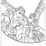 Na borda do vaso sanitário