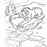 Diego tem medo de água