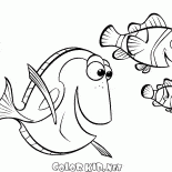 Dory, Nemo e papai