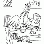 Heron caça