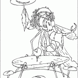 Aqui está um garçom