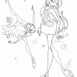 Leyla e Blum patinação