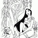 Avó Willow e Pocahontas