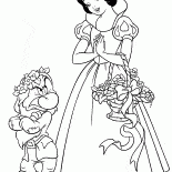 Branca de Neve eo anão mal-humorado