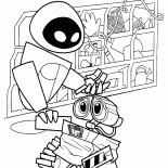 Véspera e Wall-E são amigos