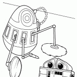 Robô e WALL-E
