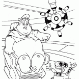 O capitão eo WALL-E