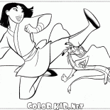 Mulan Mushu e Treinamento