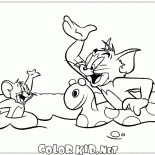 Tom e Jerry no lago