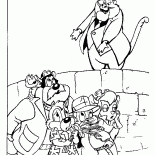 Gato e socorristas Fat