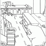 Destruição da loja