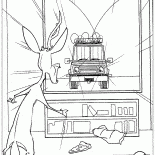 Os policiais vieram para o supermercado