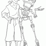 Jim e Ben Gunn