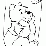 Winnie e folha