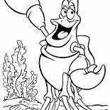 Sebastian o caranguejo