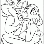 Timon atende a noiva