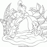 Alice encontra Caterpillar