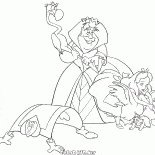 Alice joga o croquet