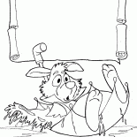 Flutuadores coelho branco