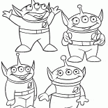 Brinquedos-aliens