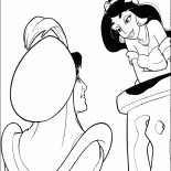 Aladdin e Jasmine meet
