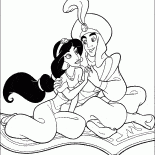 Em um passeio mágico do tapete