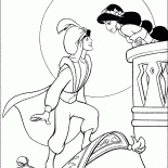 Aladdin no tapete