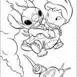 Stich salvo Lila