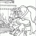 Um monstro com um livro