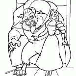 Belle anda com um monstro