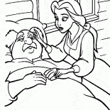 Doença do pai de Belle