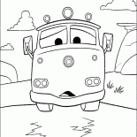 Um carro de bombeiros whiny