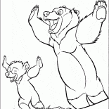 Koda e Kenai se divertir