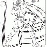 Black Widow em ação