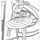 Capitão América em ação