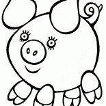 Toy porco