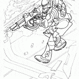 O soldado do futuro em ação