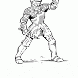 A armadura de cavaleiro