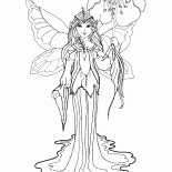 Elf com guarda-chuva