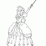 Menina-mosqueteiro