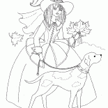 Princesa para uma caminhada