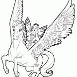 Fada e Pegasus